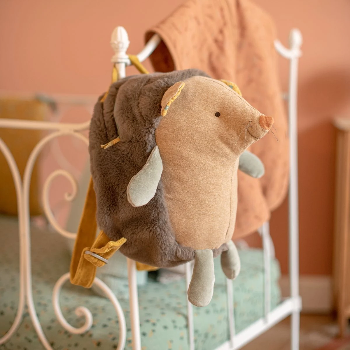 Moulin Roty Sac à Dos Hérisson 4 Moulin Roty Sac à Dos Hérisson – Image 2