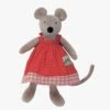 Moulin Roty Peluche Nini La Souris Les Tout-Petits -Moulin Roty 632248 gris