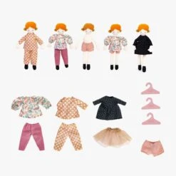 Moulin Roty Valise Et Poupée La Petite Penderie -Moulin Roty 642564 4 gris