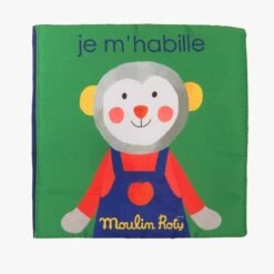 Moulin Roty Livre Tissu Je M'habille