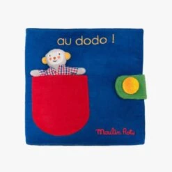 Moulin Roty Livre Tissu Ma Journée -Moulin Roty 661078 1 gris 1