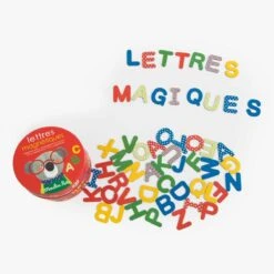 Moulin Roty Lettres Magnétiques En Carton 54 Pièces
