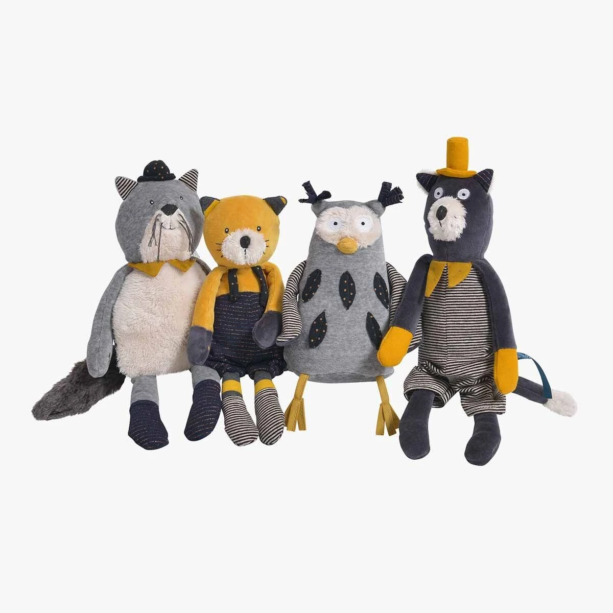 Moulin Roty Peluche Chat Alphonse 4 Moulin Roty Peluche Chat Alphonse – Image 2