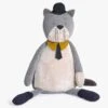Moulin Roty Peluche Géante Chat Gris Clair Fernand -Moulin Roty 666024 1 gris
