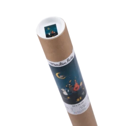 Moulin Roty Affiche Nuit Sur Les Toits 50x70cm -Moulin Roty 666137 4