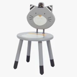 Moulin Roty Chaise Enfant Grise Fernand