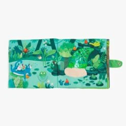 Moulin Roty Grand Livre Tissu D'activités -Moulin Roty 668085 3 gris