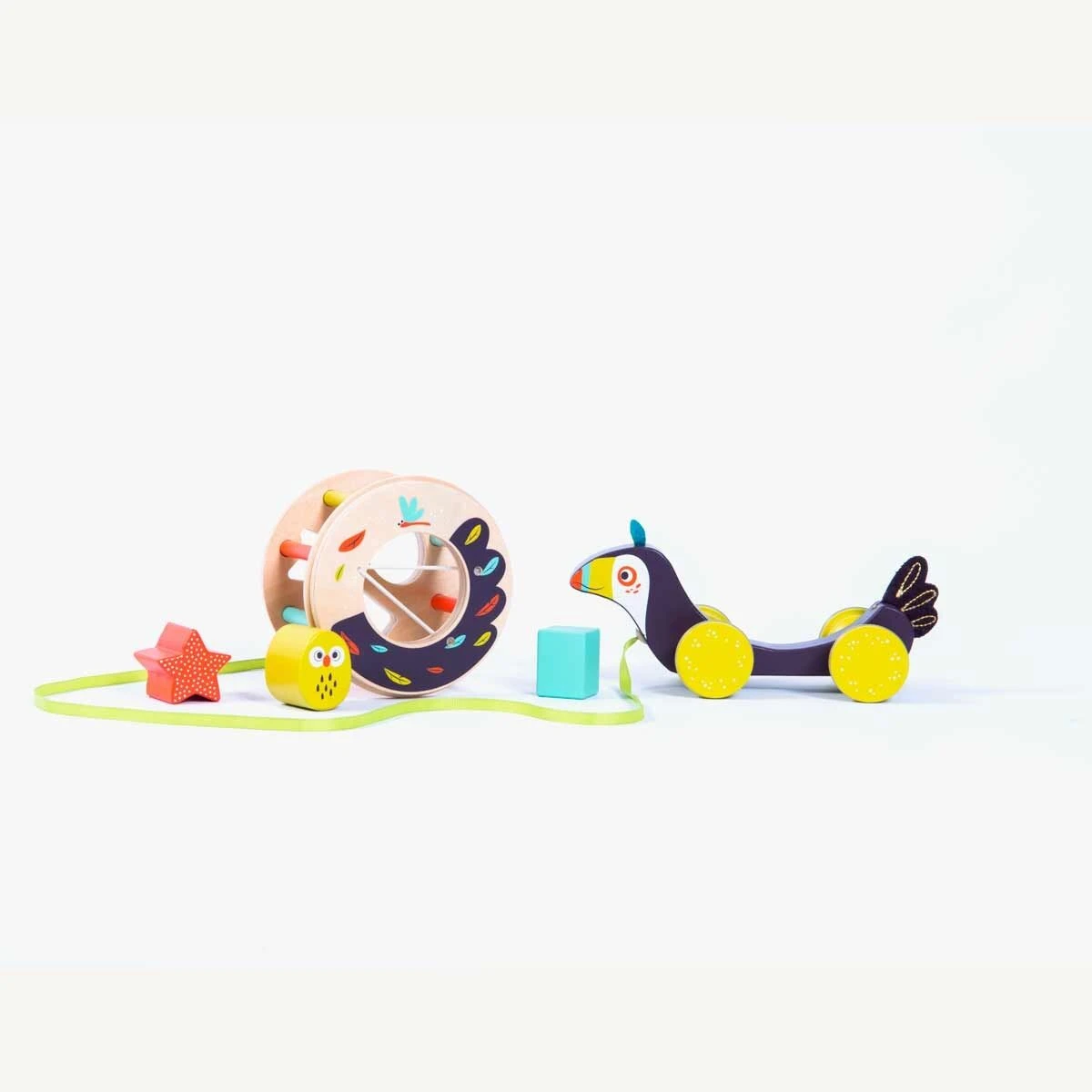 Moulin Roty Boîte à Formes à Tirer Pakou 12 Moulin Roty Boîte à Formes à Tirer Pakou – Image 10