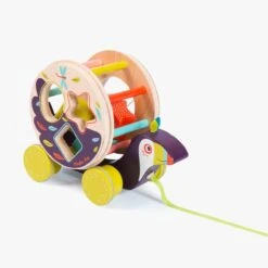 Moulin Roty Boîte à Formes à Tirer Pakou 26 Moulin Roty Boîte à Formes à Tirer Pakou -Moulin Roty 668365 13 gris