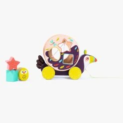 Moulin Roty Boîte à Formes à Tirer Pakou 17 Moulin Roty Boîte à Formes à Tirer Pakou -Moulin Roty 668365 3 gris