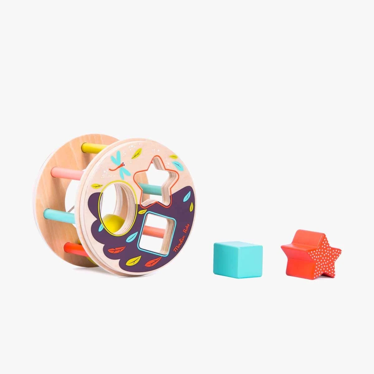 Moulin Roty Boîte à Formes à Tirer Pakou 10 Moulin Roty Boîte à Formes à Tirer Pakou – Image 8