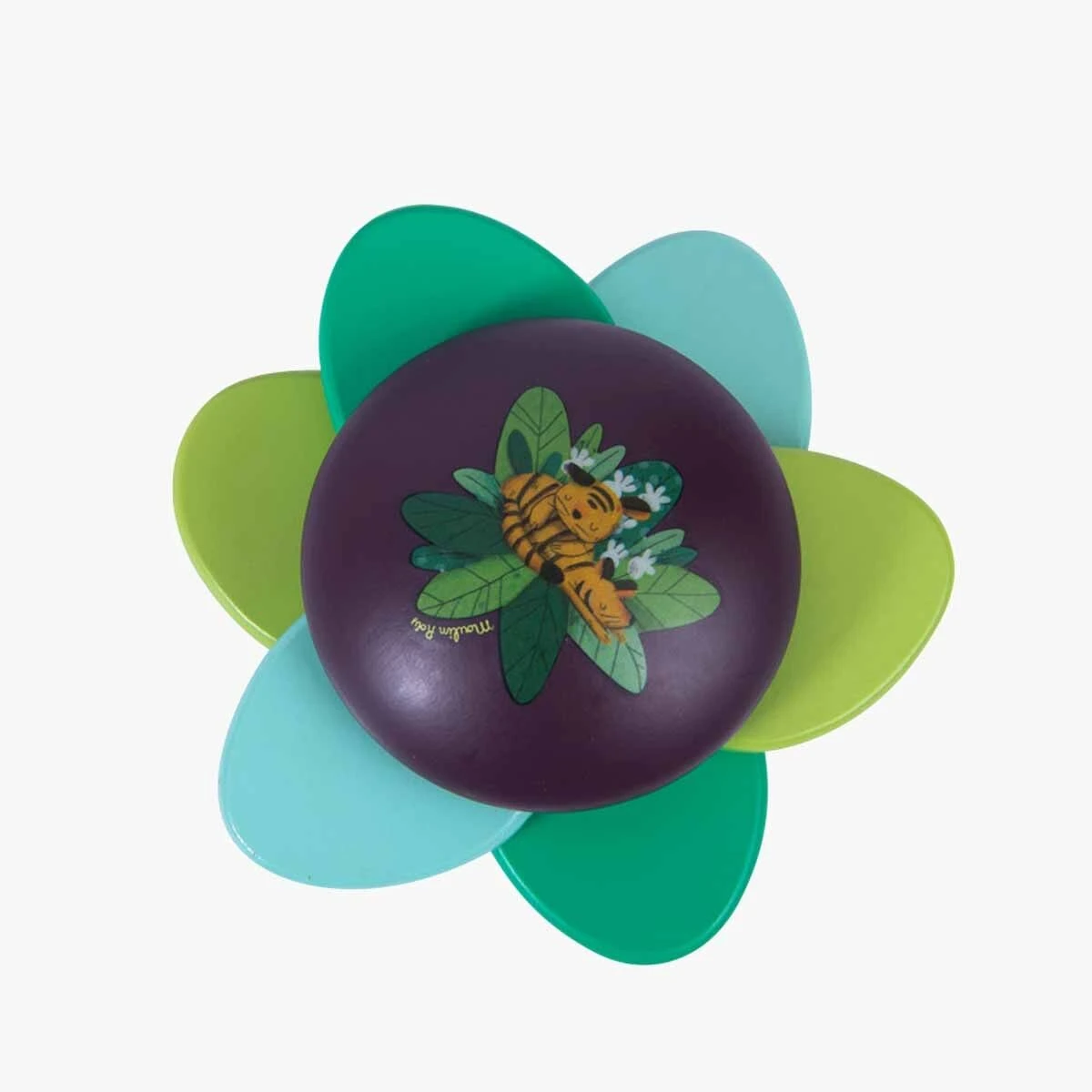 Moulin Roty Hochet Bois Feuilles Et Grelot 3 Moulin Roty Hochet Bois Feuilles Et Grelot