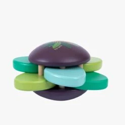 Moulin Roty Hochet Bois Feuilles Et Grelot 5 Moulin Roty Hochet Bois Feuilles Et Grelot -Moulin Roty 668417 2 gris