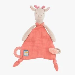 Moulin Roty Doudou Attache-tétine à Broder Girafe -Moulin Roty 669017 1 gris
