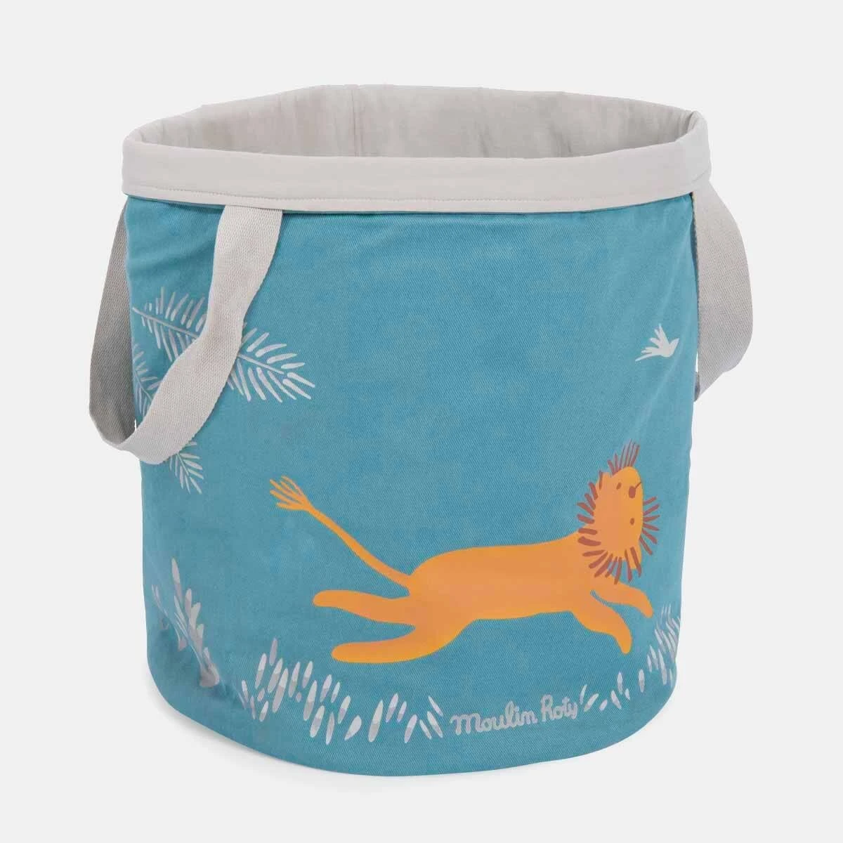 Moulin Roty Grand Panier Motif Lion 3 Moulin Roty Grand Panier Motif Lion