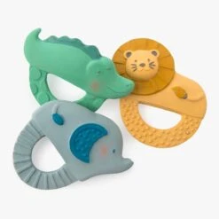 Moulin Roty Anneau De Dentition Lion 11 Moulin Roty Anneau De Dentition Lion -Moulin Roty 669371 372 373 gris