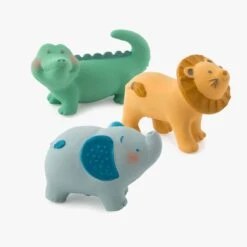 Moulin Roty Jouet De Dentition Lion Caoutchouc Naturel -Moulin Roty 669374 1 gris