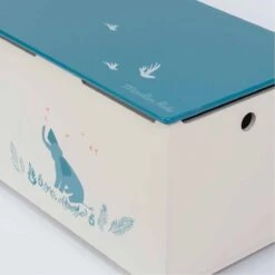 Moulin Roty Coffre à Jouets éléphant 9 Moulin Roty Coffre à Jouets éléphant -Moulin Roty 669750 6 gris