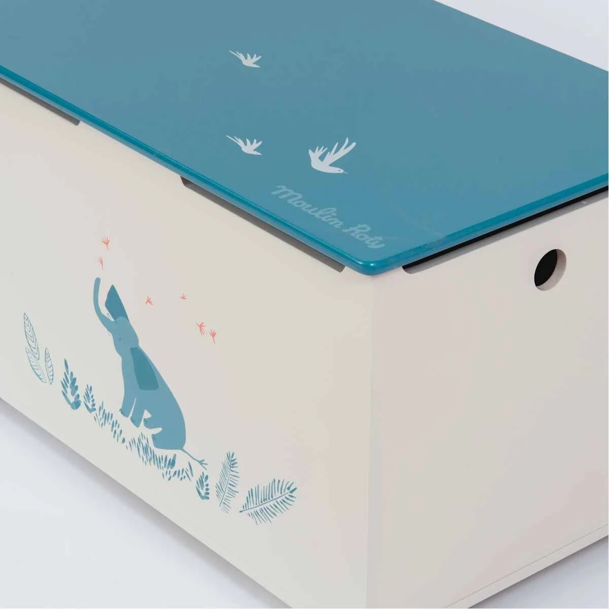 Moulin Roty Coffre à Jouets éléphant 6 Moulin Roty Coffre à Jouets éléphant – Image 4