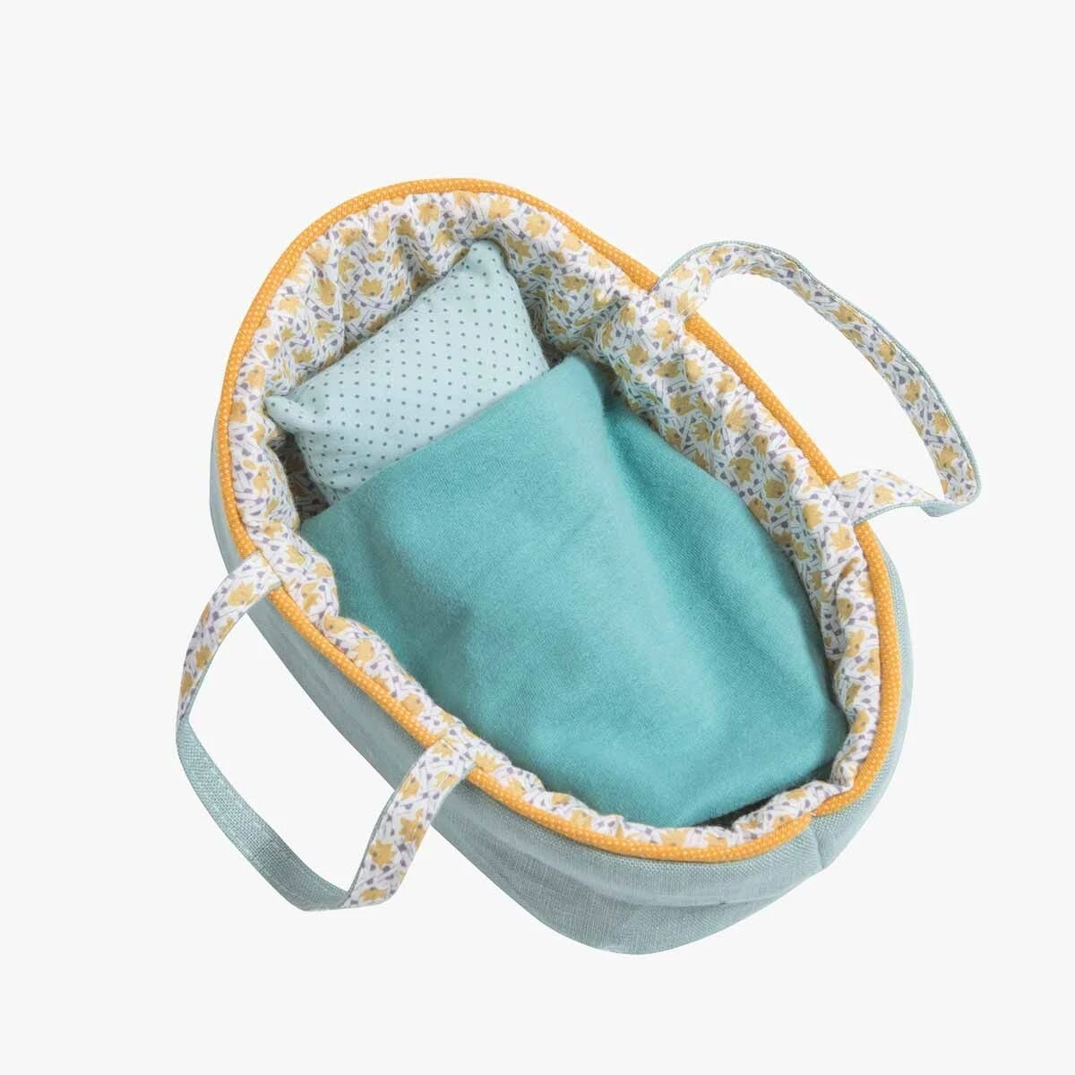 Moulin Roty Petit Couffin Bleu 5 Moulin Roty Petit Couffin Bleu – Image 3