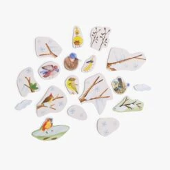 Moulin Roty Calendrier Magnétique Des Saisons 12 Moulin Roty Calendrier Magnétique Des Saisons -Moulin Roty 712400 11 gris