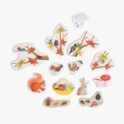 Moulin Roty Calendrier Magnétique Des Saisons 14 Moulin Roty Calendrier Magnétique Des Saisons -Moulin Roty 712400 13 gris