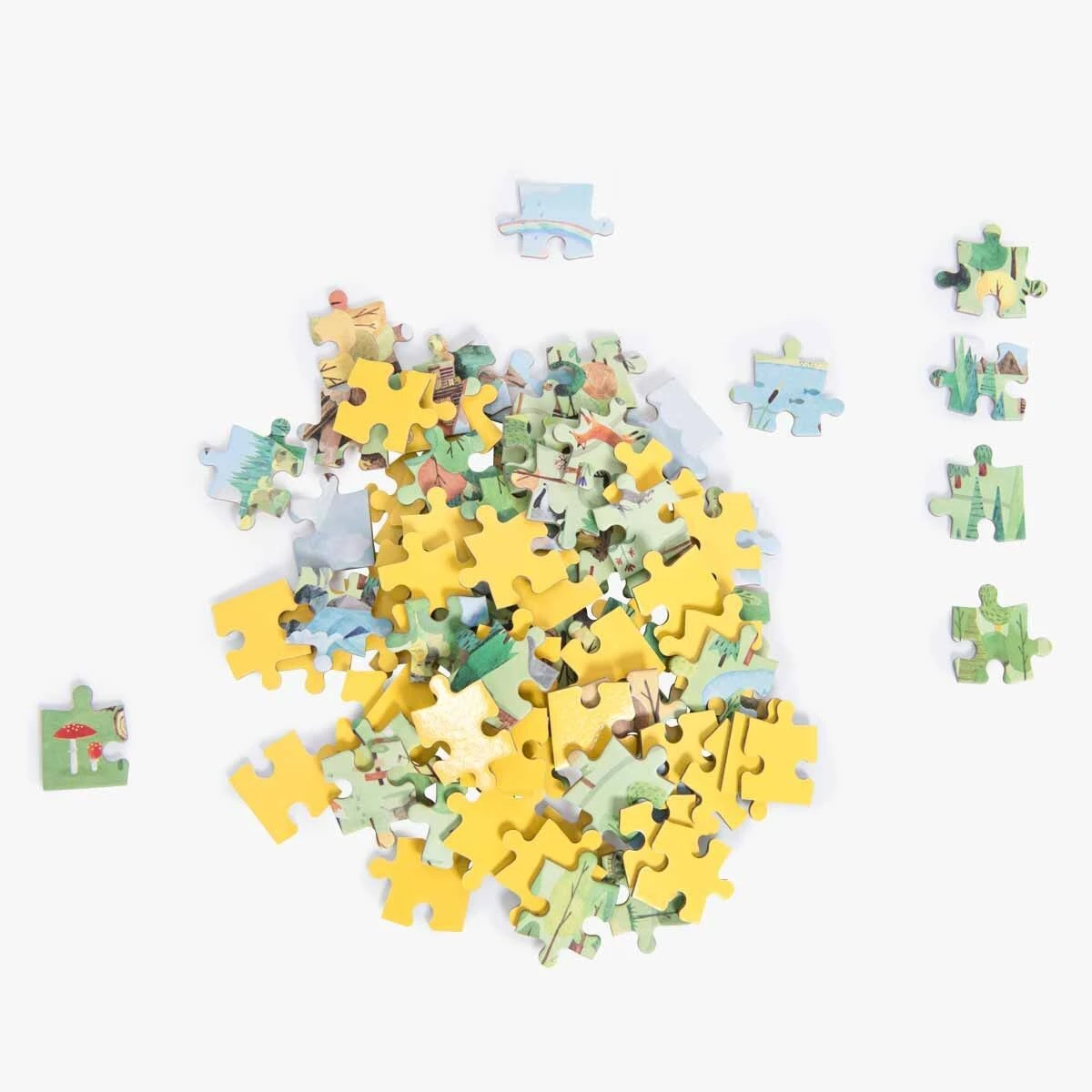 Moulin Roty Puzzle La Forêt 96 Pièces 4 Moulin Roty Puzzle La Forêt 96 Pièces – Image 2