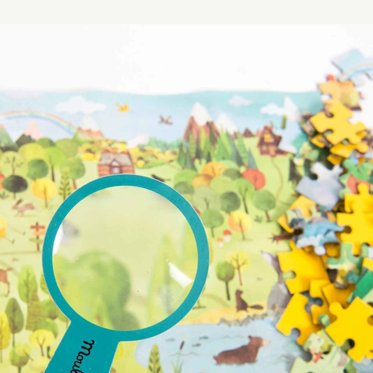 Moulin Roty Puzzle La Forêt 96 Pièces 7 Moulin Roty Puzzle La Forêt 96 Pièces – Image 5