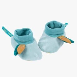 Moulin Roty Chaussons Bleus -Moulin Roty 714011 2 gris