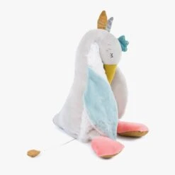 Moulin Roty Peluche Musicale Oie -Moulin Roty 714043 gris