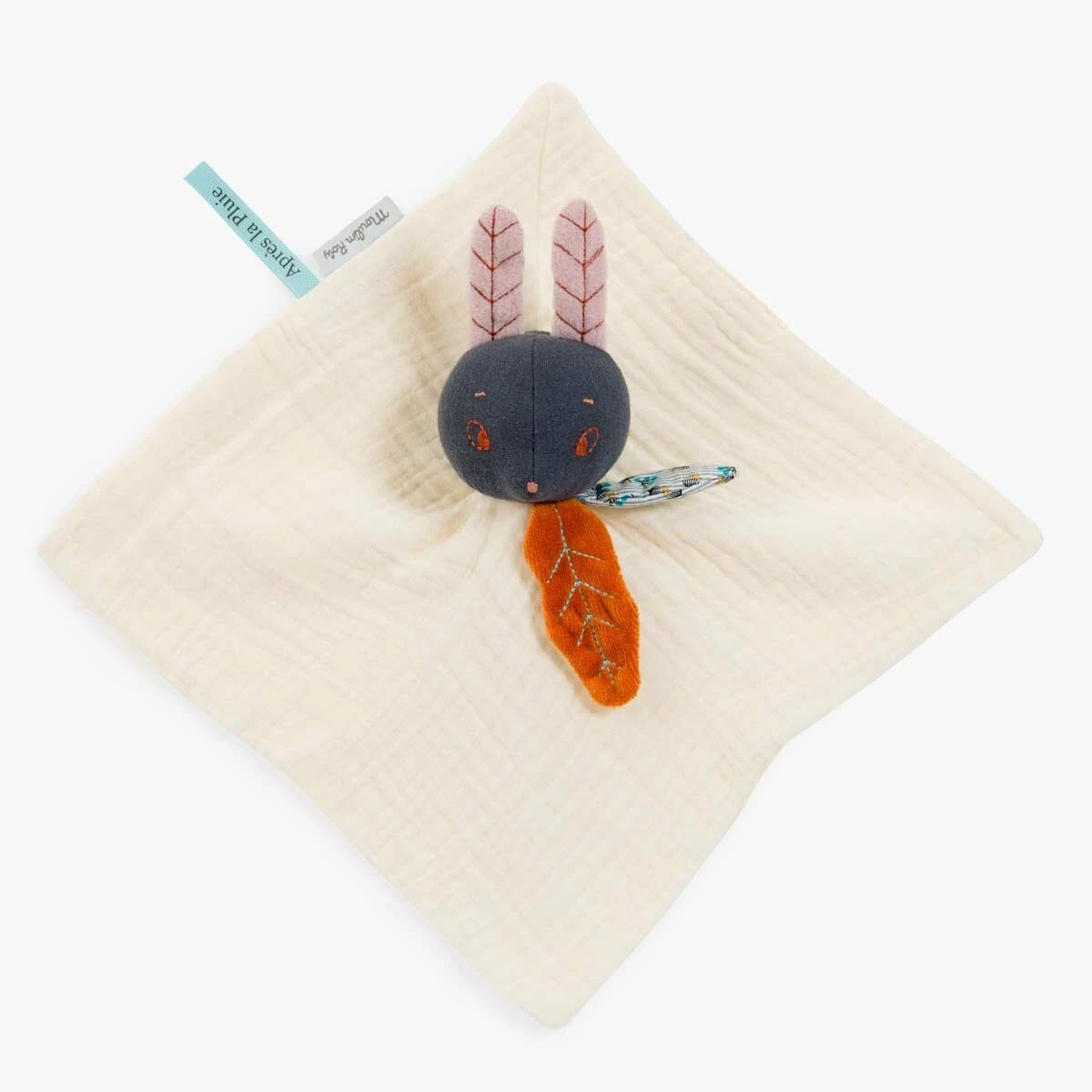 Moulin Roty Doudou à Broder Lapin Crème 5 Moulin Roty Doudou à Broder Lapin Crème – Image 3