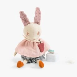 Moulin Roty Poupée Musicale Lapin -Moulin Roty 715041 5 gris
