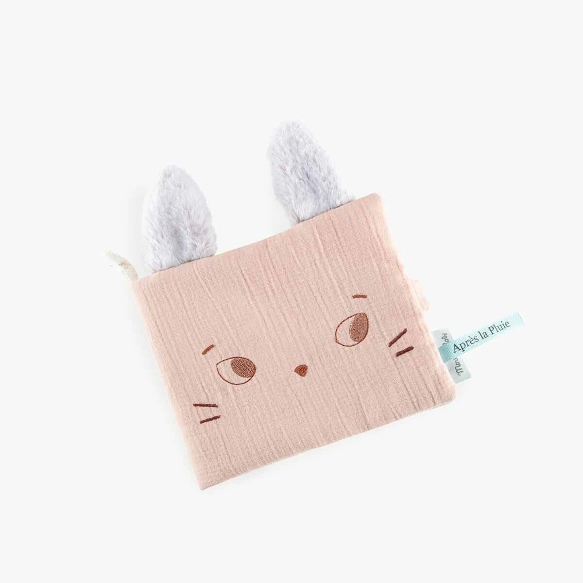 Moulin Roty Album Photo Textile Rose 3 Moulin Roty Album Photo Textile Rose