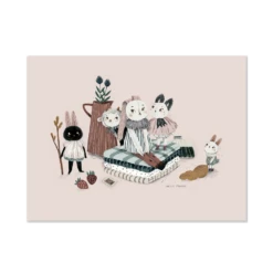 Moulin Roty Affiche A La Maison 30x40cm