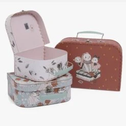 Moulin Roty Set 3 Valises -Moulin Roty 715150 5gris 1