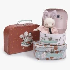 Moulin Roty Set 3 Valises -Moulin Roty 715150 6gris 1
