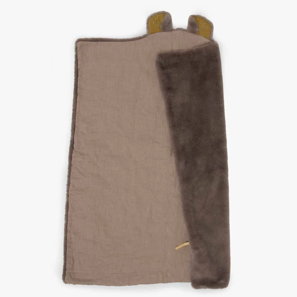 Moulin Roty Plaid Ours Gris 3 Moulin Roty Plaid Ours Gris