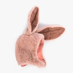 Moulin Roty Bonnet Lapin Rose 6/18 Mois -Moulin Roty 718270 2 gris