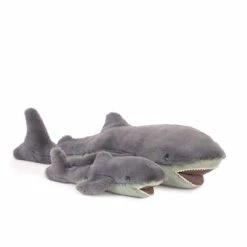 Moulin Roty Peluche Grand Requin 7 Moulin Roty Peluche Grand Requin -Moulin Roty 719027 719026 1 gris