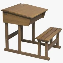 Moulin Roty Pupitre D'écolier En Bois