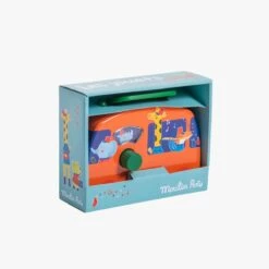 Moulin Roty Bus Musical En Métal Fanfare -Moulin Roty 720394 3 gris