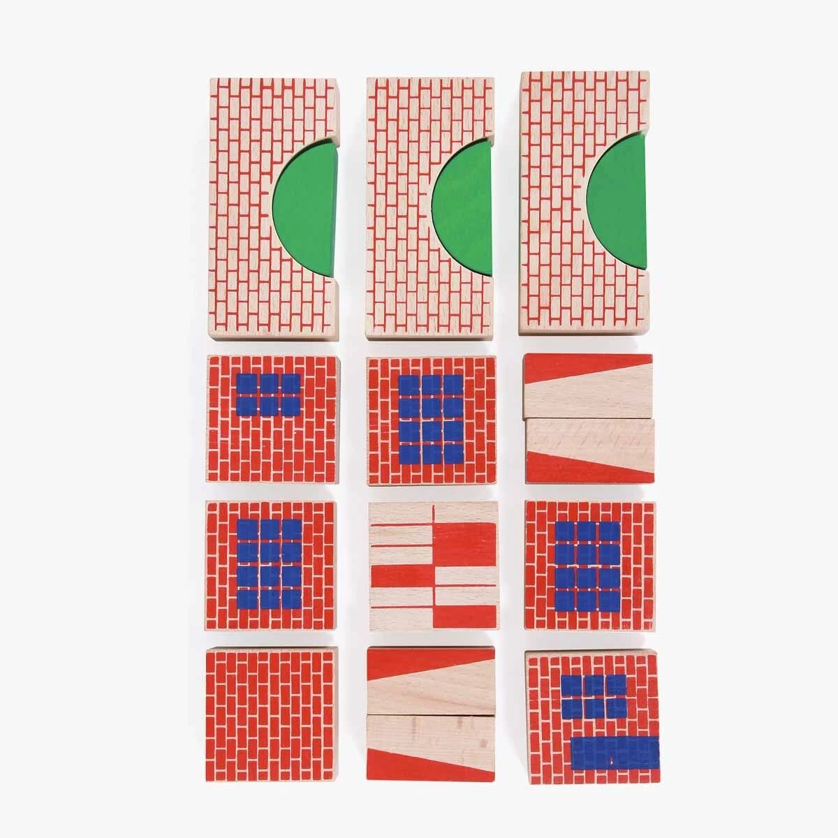 Moulin Roty Jeu De Construction En Bois Bloc Ville 13 Moulin Roty Jeu De Construction En Bois Bloc Ville – Image 11