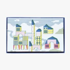 Moulin Roty Jeu De Construction En Bois Bloc Ville 20 Moulin Roty Jeu De Construction En Bois Bloc Ville -Moulin Roty 720404 5 gris