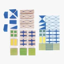 Moulin Roty Jeu De Construction En Bois Bloc Ville 23 Moulin Roty Jeu De Construction En Bois Bloc Ville -Moulin Roty 720404 8 gris