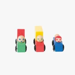 Moulin Roty Set Voiture Et Camions En Bois -Moulin Roty 720406 6 gris