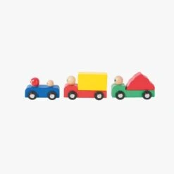 Moulin Roty Set Voiture Et Camions En Bois -Moulin Roty 720406 8 gris