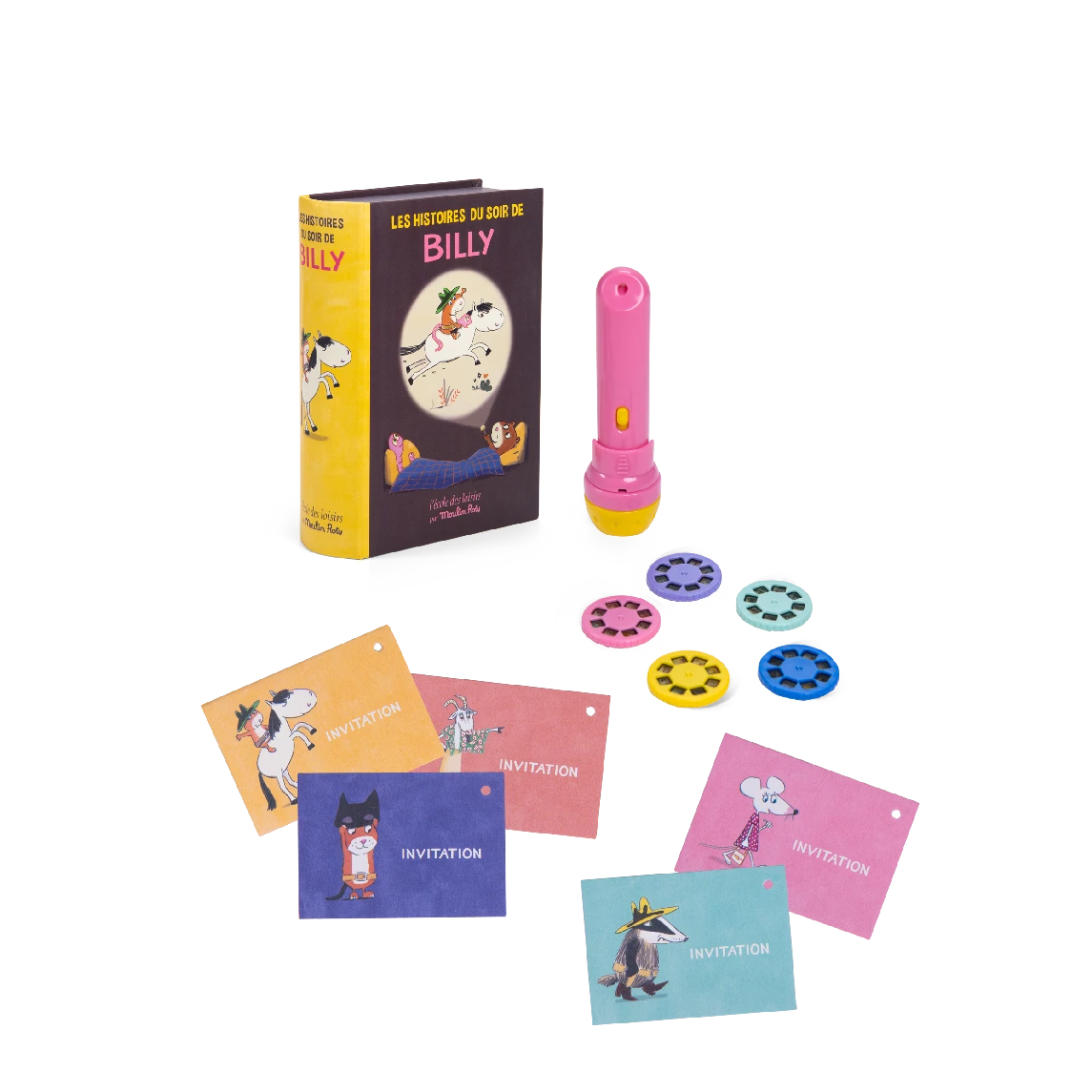 Moulin Roty Lampe à Histoires Livre Billy 5 Moulin Roty Lampe à Histoires Livre Billy – Image 3