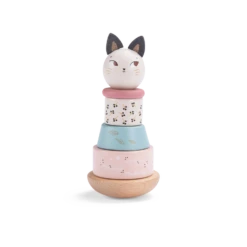 Moulin Roty Culbuto Chat Empilable En Bois