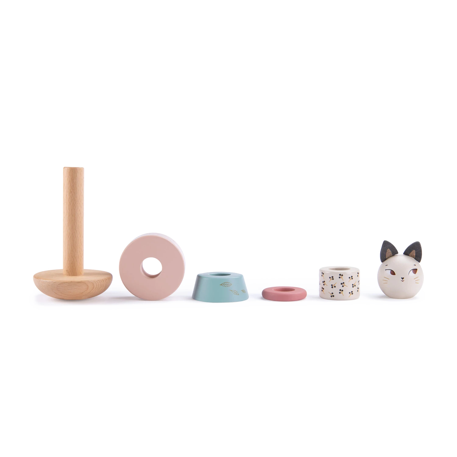 Moulin Roty Culbuto Chat Empilable En Bois 6 Moulin Roty Culbuto Chat Empilable En Bois – Image 4