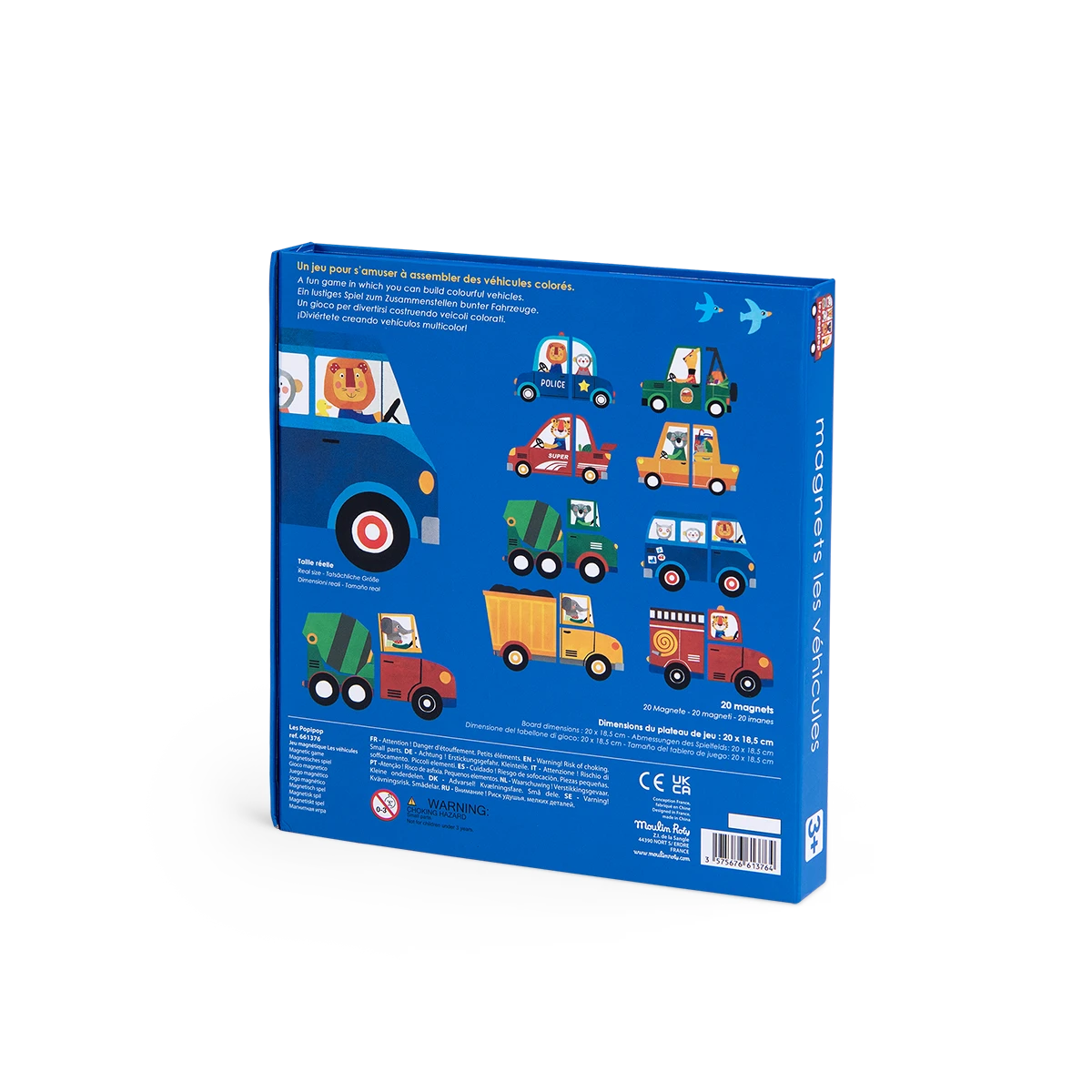 Moulin Roty Jeu Magnétique Les Véhicules 7 Moulin Roty Jeu Magnétique Les Véhicules – Image 5